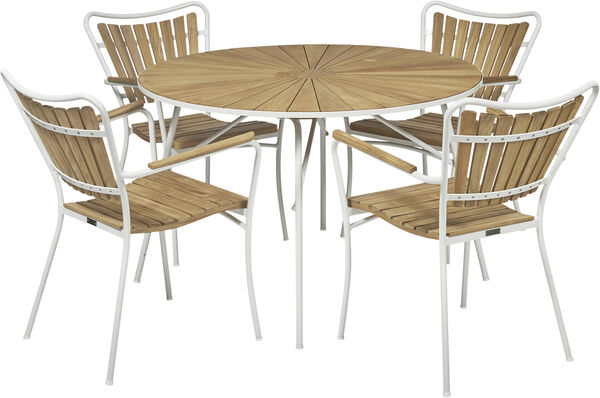 Marguerit Havebord, Ø120 x H72/70 cm