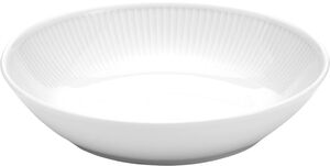 Plissé dyb salat-/pastatallerken 23 cm