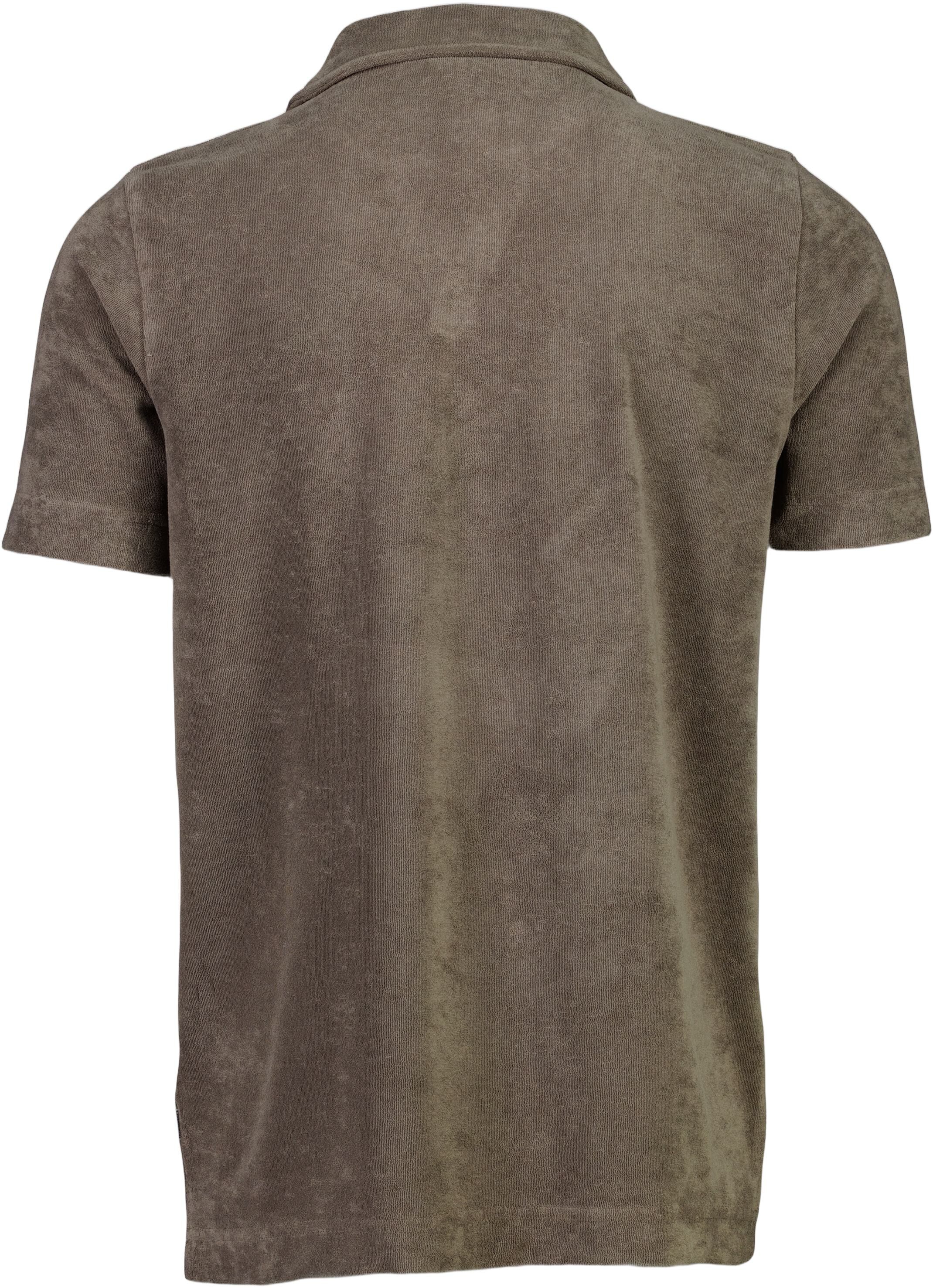 Towel v-neck polo S/S