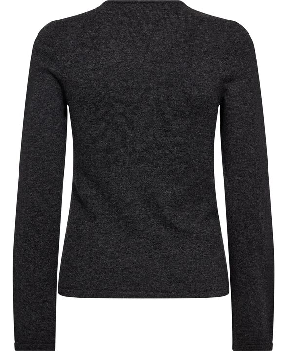 Wave cardigan Grey Cashmere Blend-36