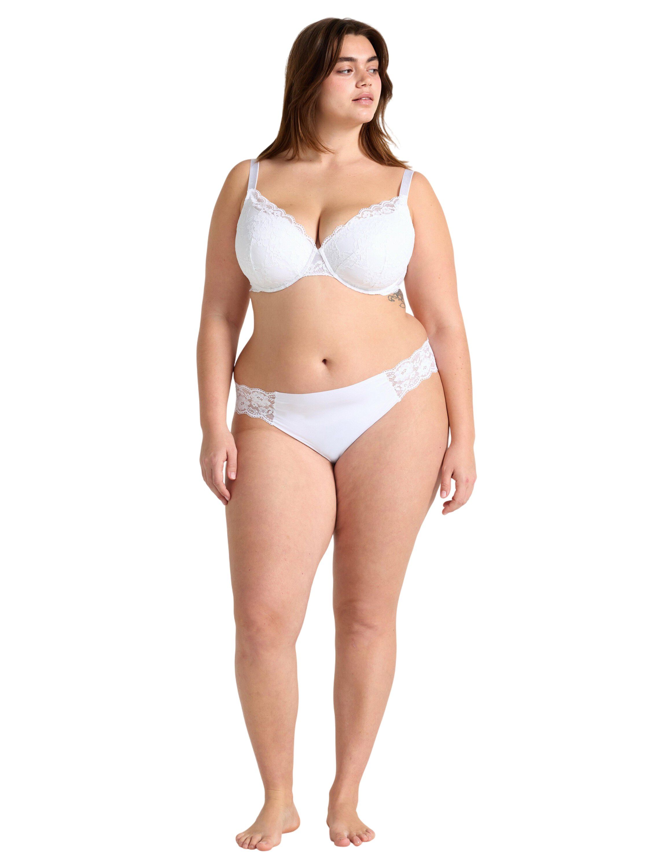 Brasilianske trusser med almindelig talje