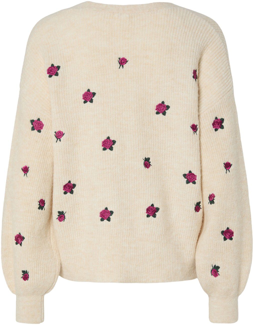 YASFLEUR LS KNIT CARDIGAN S. NOOS