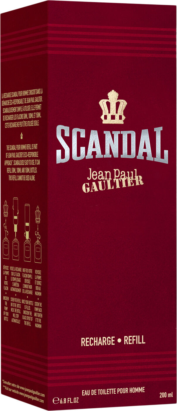 Scandal Him Eau de toilette refill 200 ml