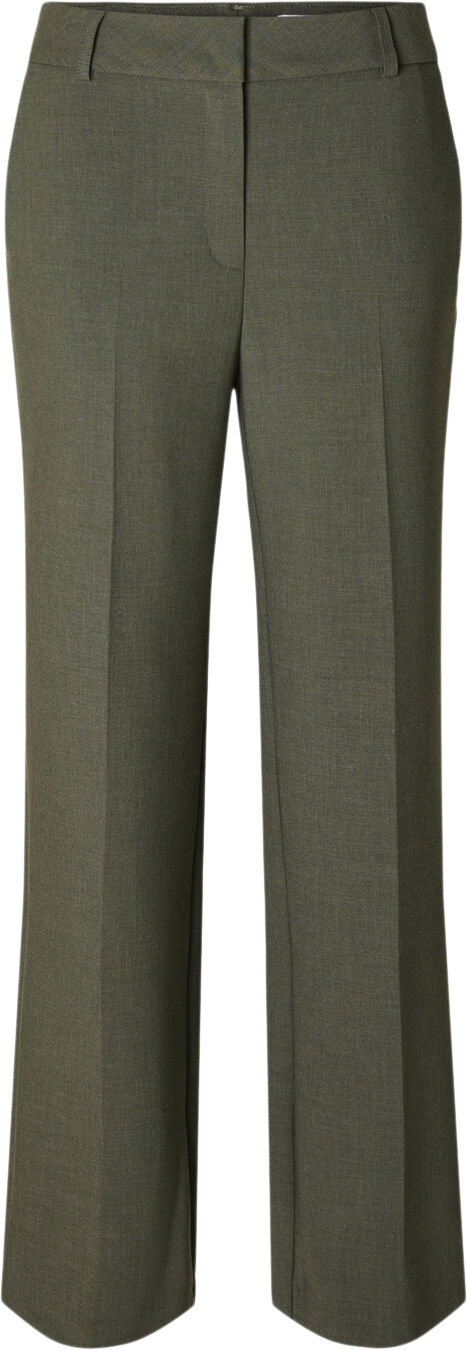 SLFRITA MW WIDE PANT BLACK N NOOS