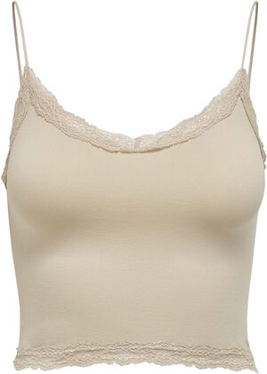 ONLVICKY LACE SEAMLESS CROPPED TOP