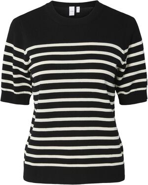 YASLENA SS KNIT PULLOVER S. NOOS