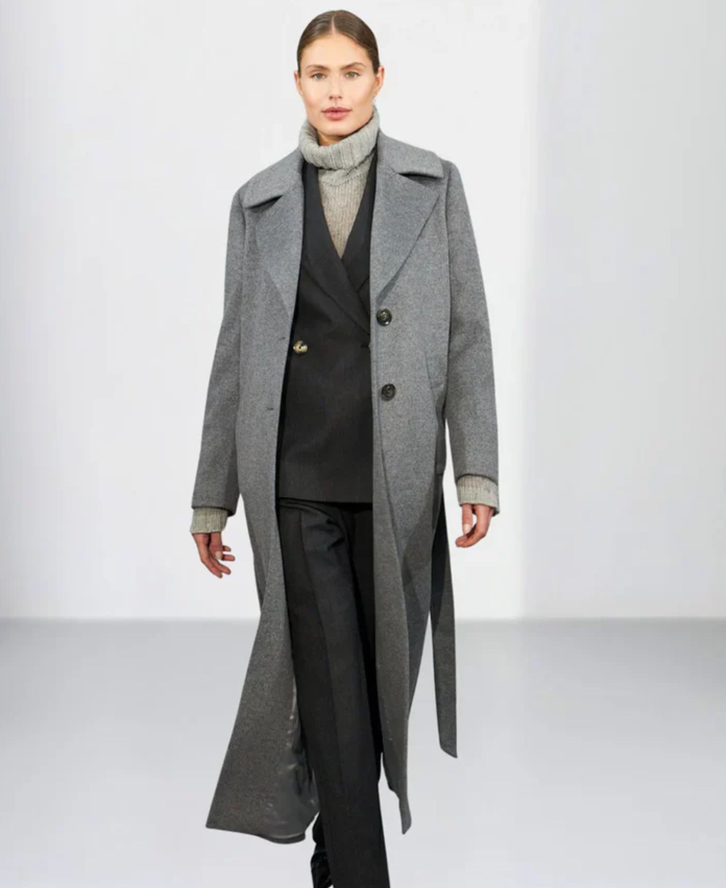 5659 - Delmy Roll LS High-Neck Knit