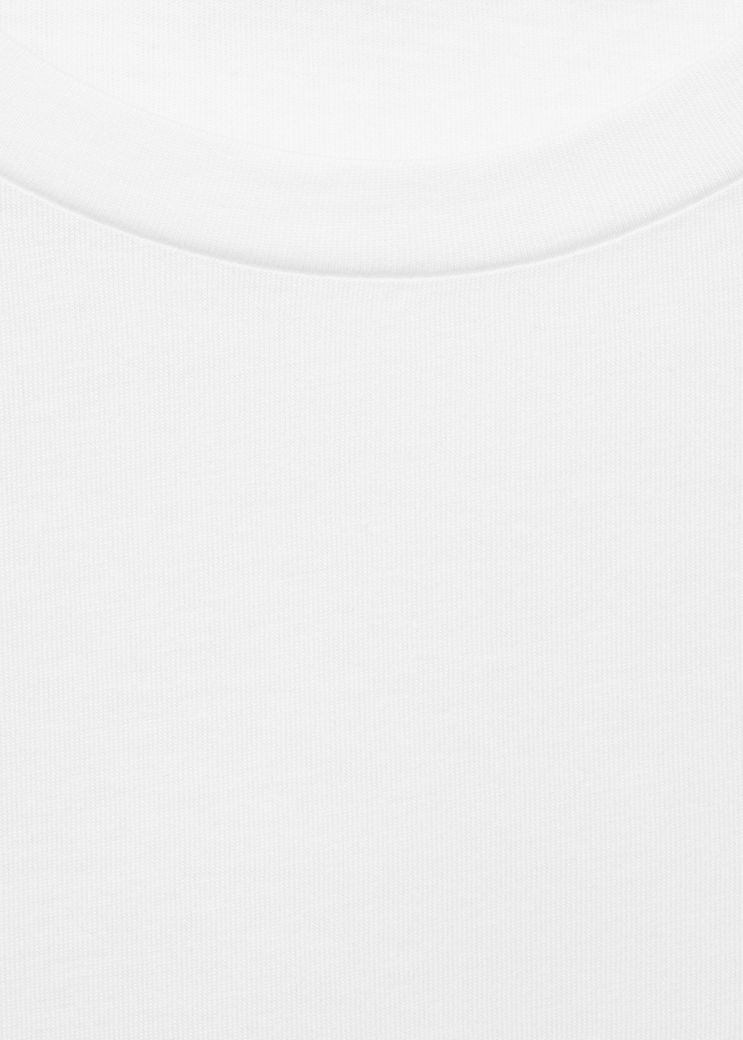 Cotton short-sleeved t-shirt