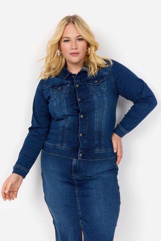 Curvy WA-SUMMER 4 Jakke M&oslash;rk bl&aring;