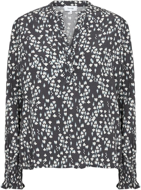LR-KETTY 1 Bluse Sort