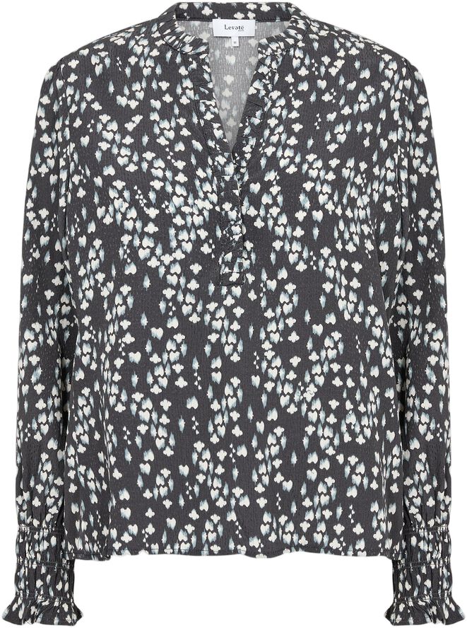 LR-KETTY 1 Bluse Sort