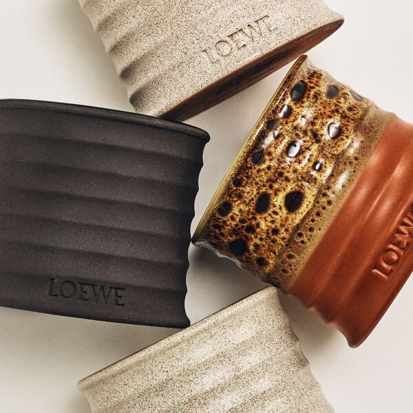 LOEWE Mimosa Textur Small Candle
