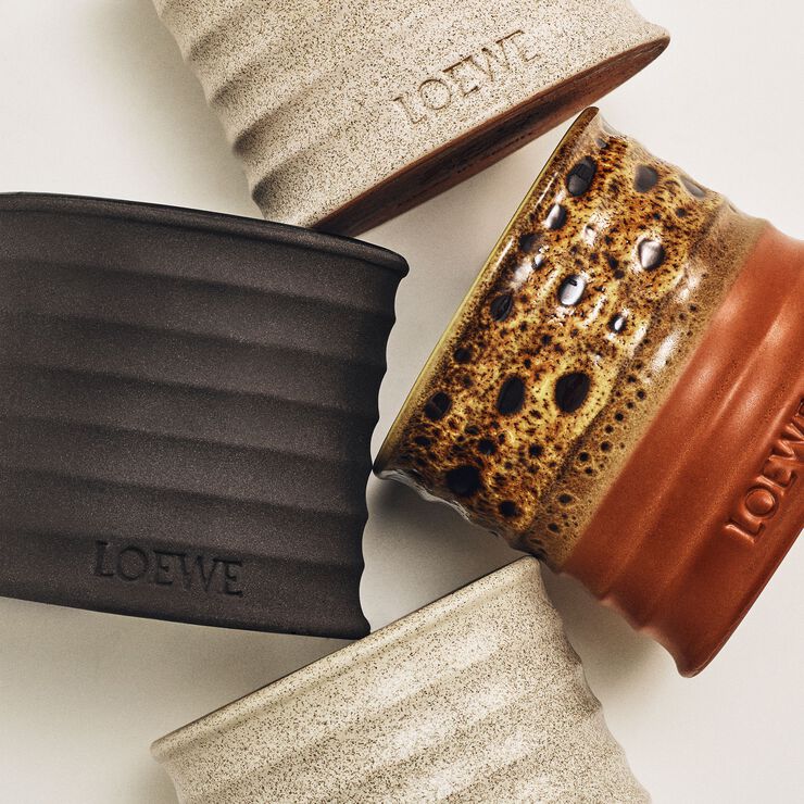 LOEWE Mimosa Textur Small Candle