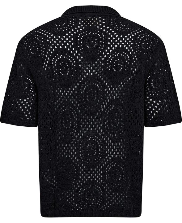 SWEATER CAMP SHIRT POINTELLE C