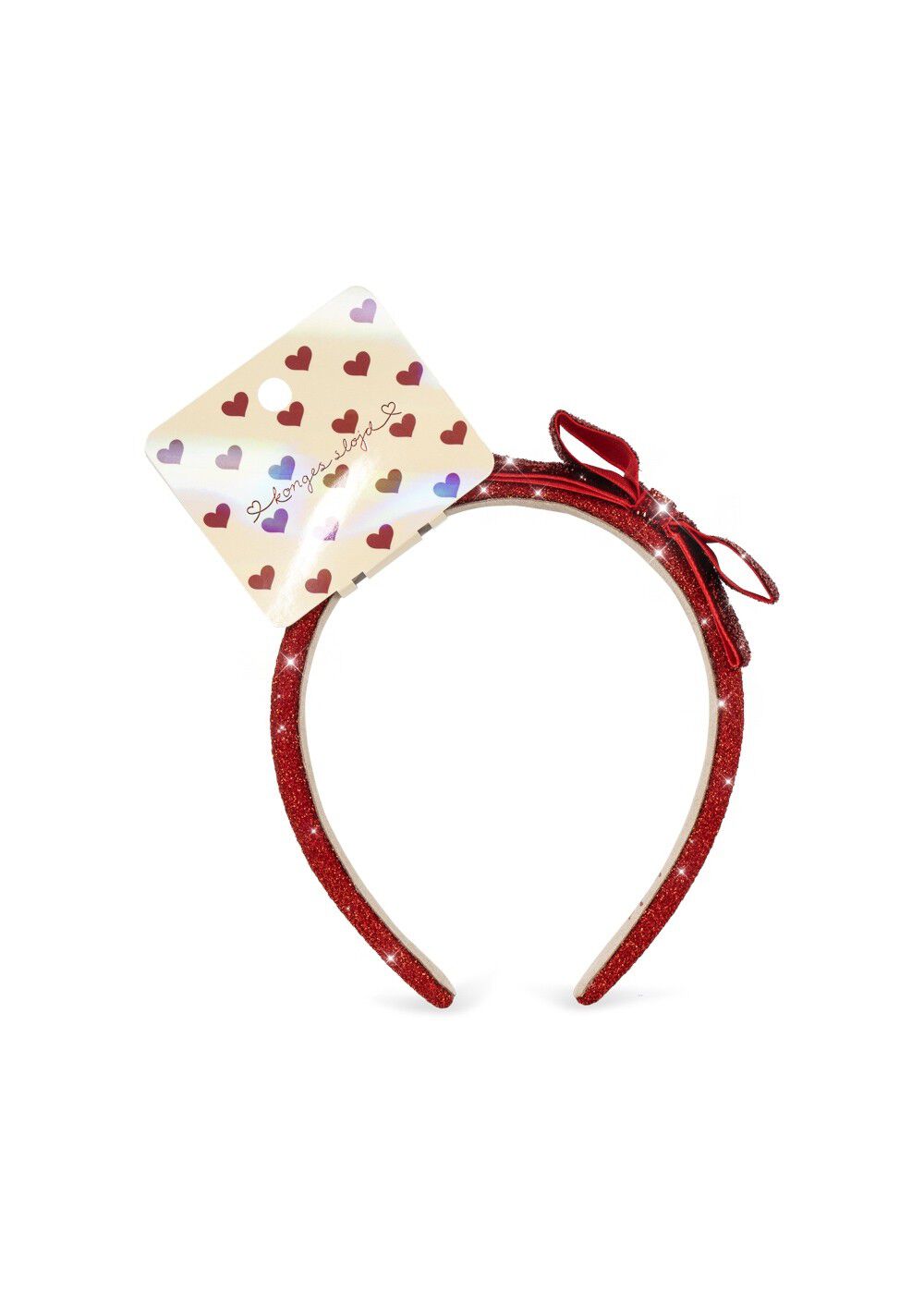 VELVET BOW HAIRBRACE