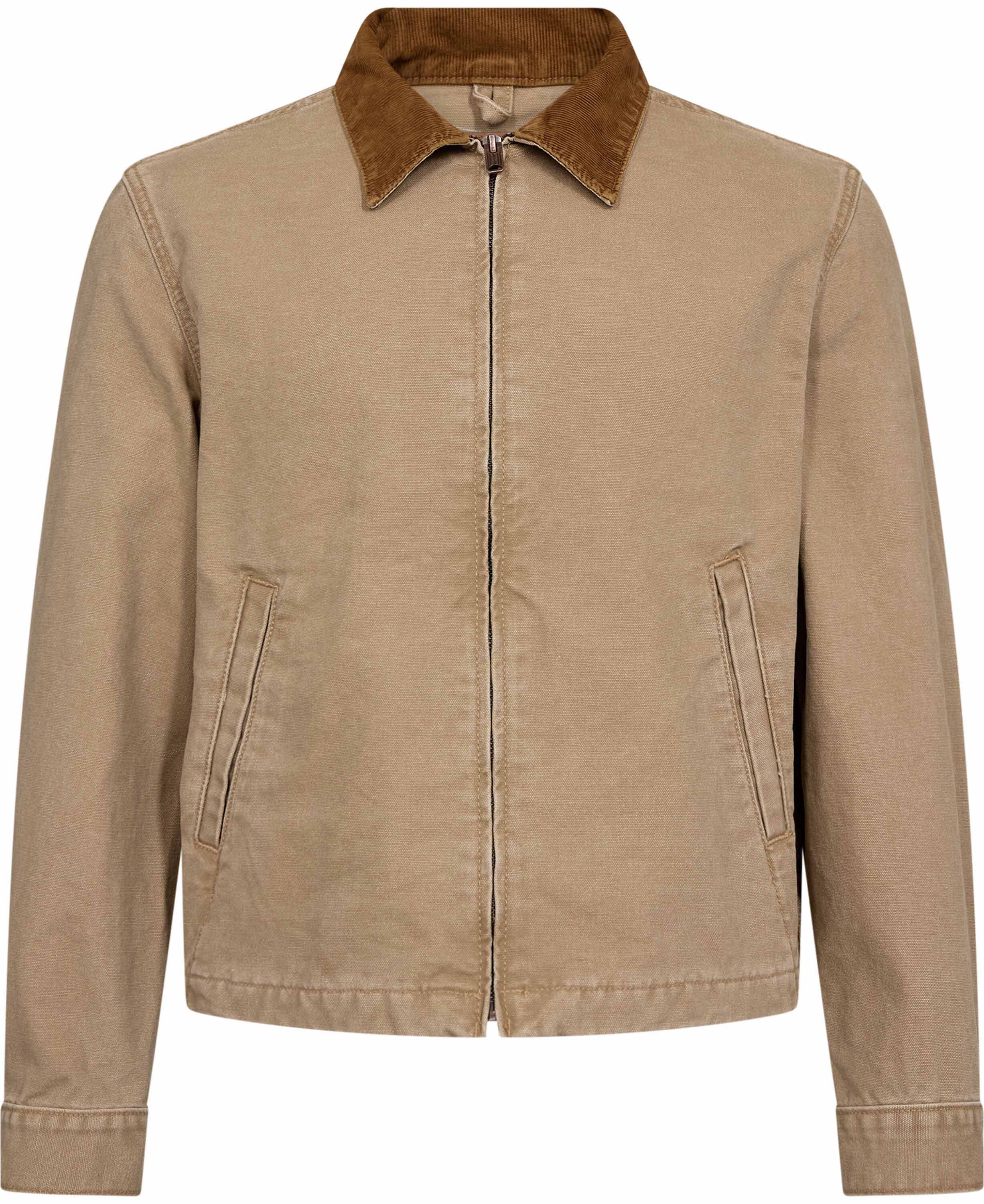 CASTRO FULL ZIP TIGERS EYE