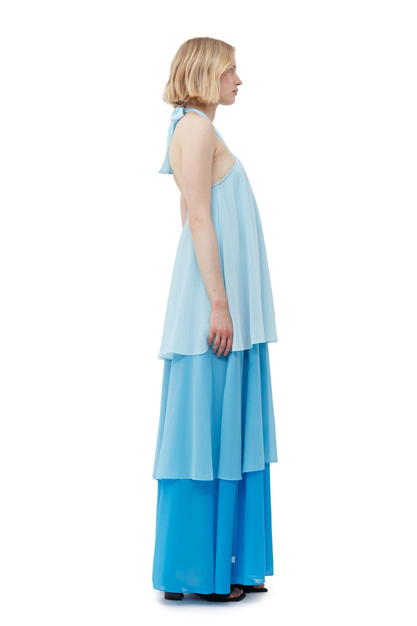 Chiffon Layer Maxi Dress