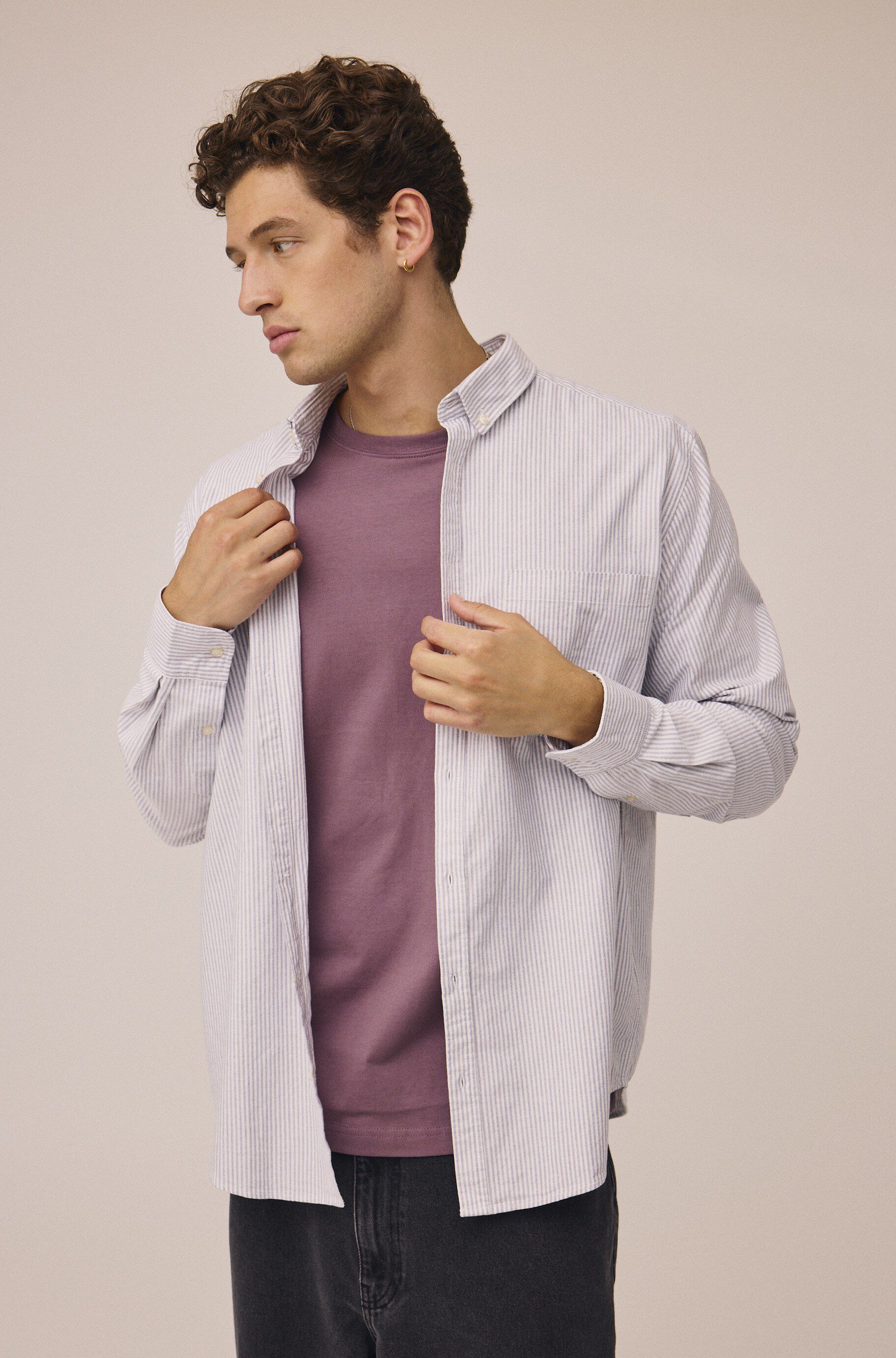Marley 2 casual oxford shirt GOTS