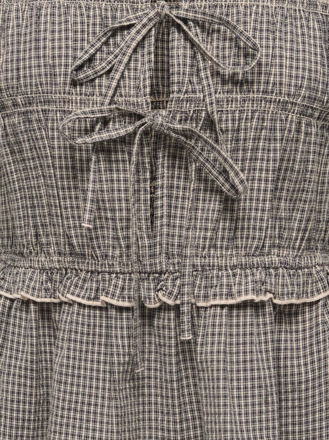 ONLVELINA S/L STRING TOP WVN EX