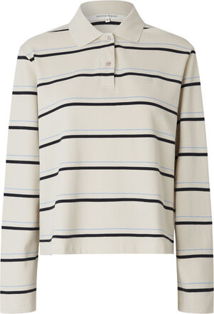 Lovella Striped Polo LL Tee