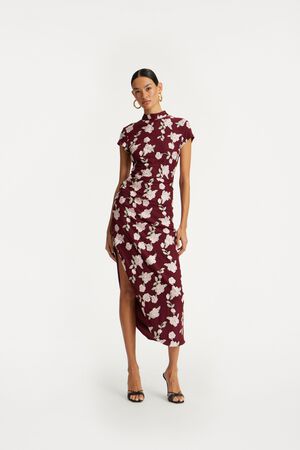 MESH ASYMMETRIC DRESS
