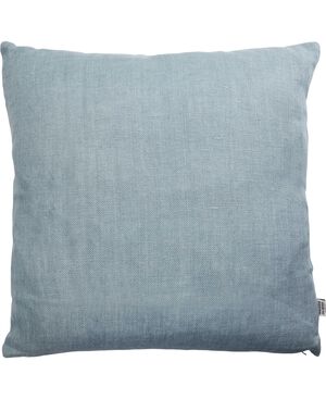 LINEN/GR&Aring;, PYNTEPUDE 48x48 CM