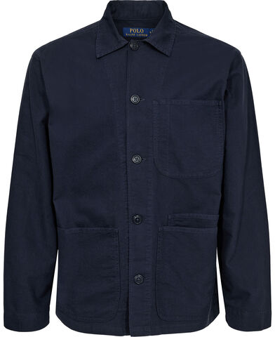 Classic Fit Garment-Dyed Overshirt