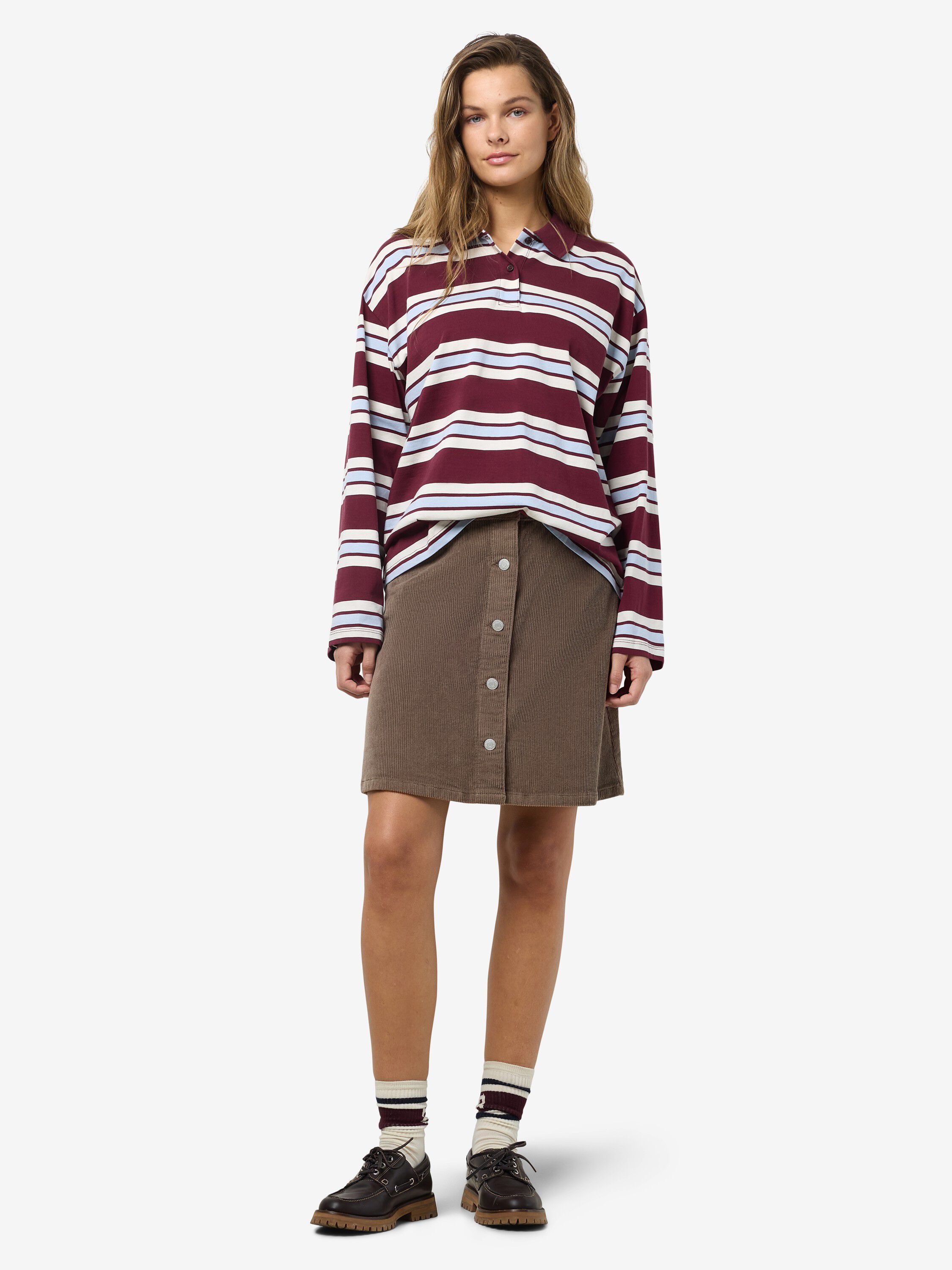 NMRONNIE A SHAPE SKIRT CORDUROY NOO