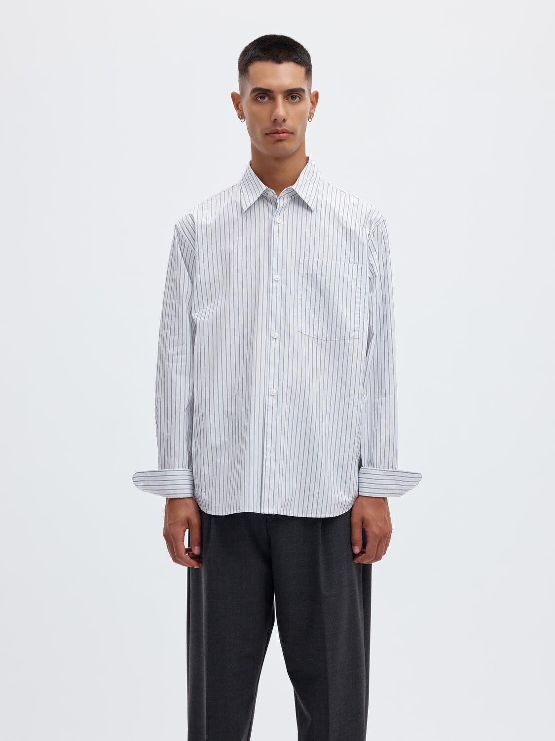 ANRASLUND DOBBY LS SHIRT