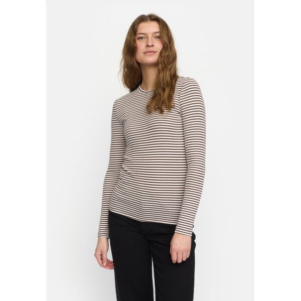 SRFenja Stripe O-neck Top