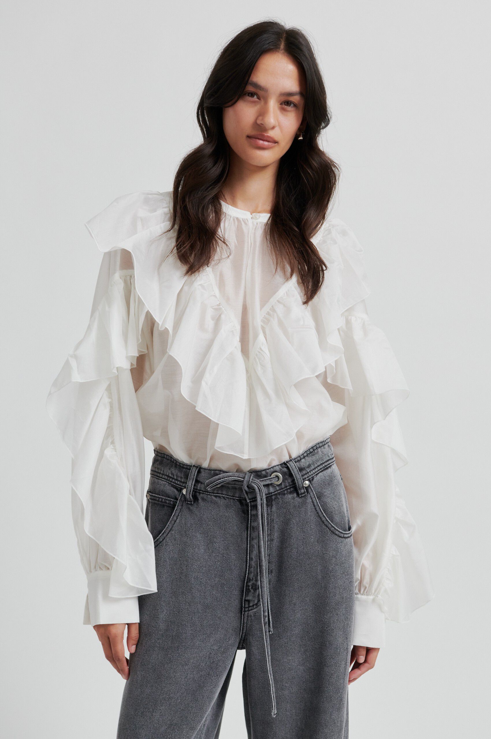 Fria Frill Blouse