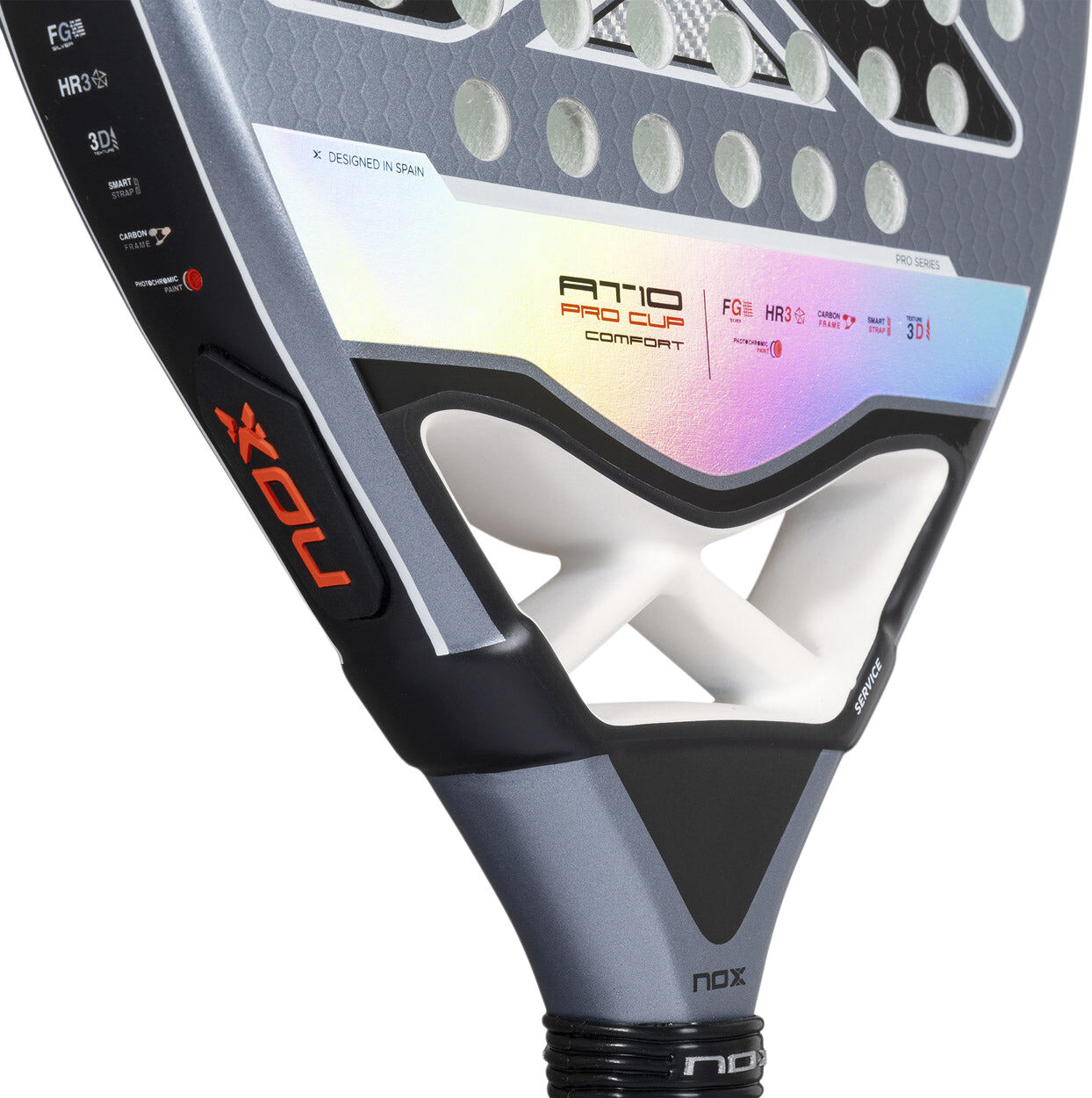 Agustin Tapia 10 Pro Cup Comfort Padelbat