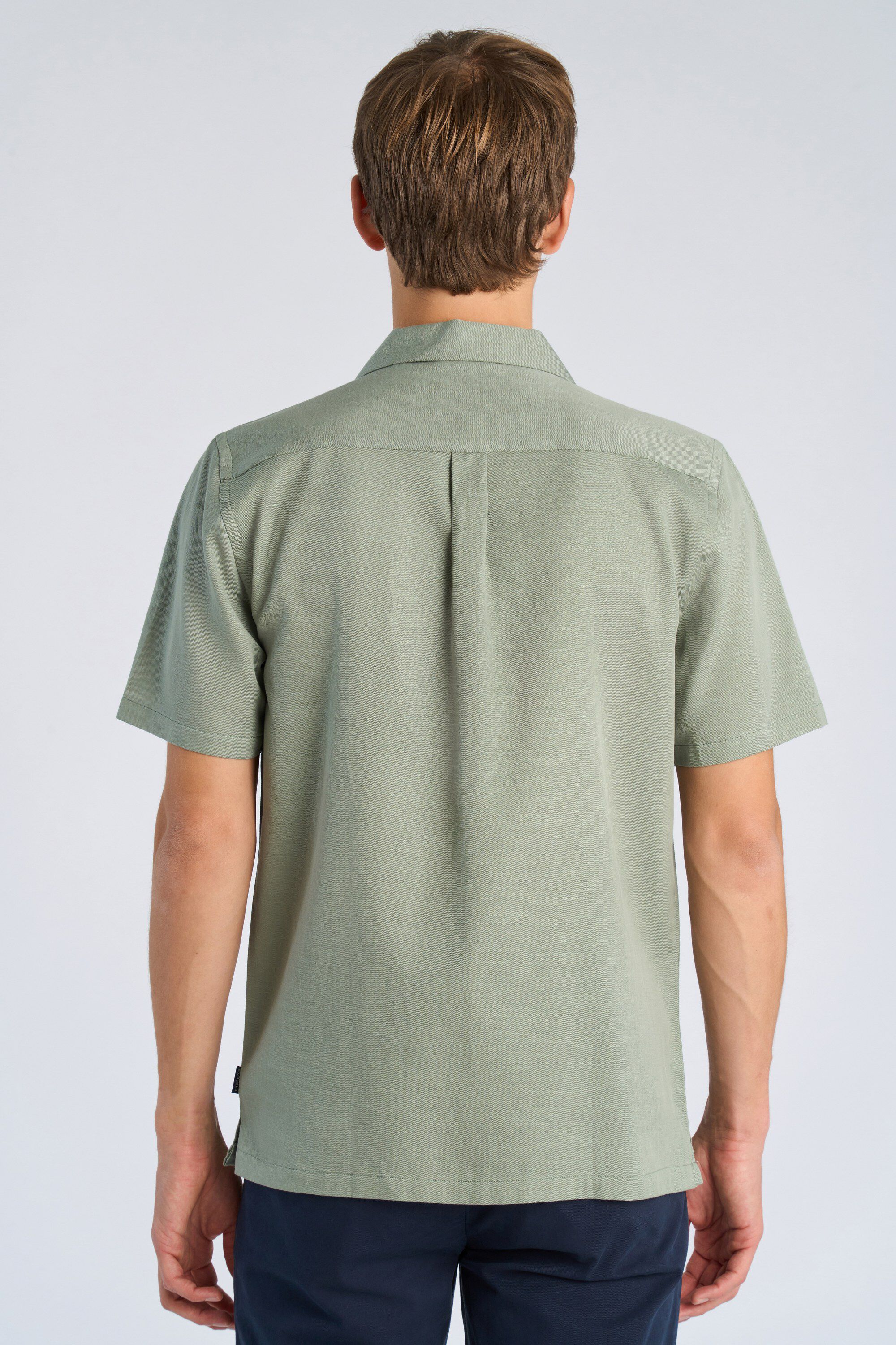 Lyocell blend resort shirt S/S