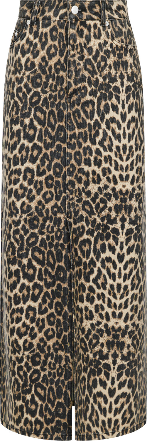 Frankie Leopard Skirt