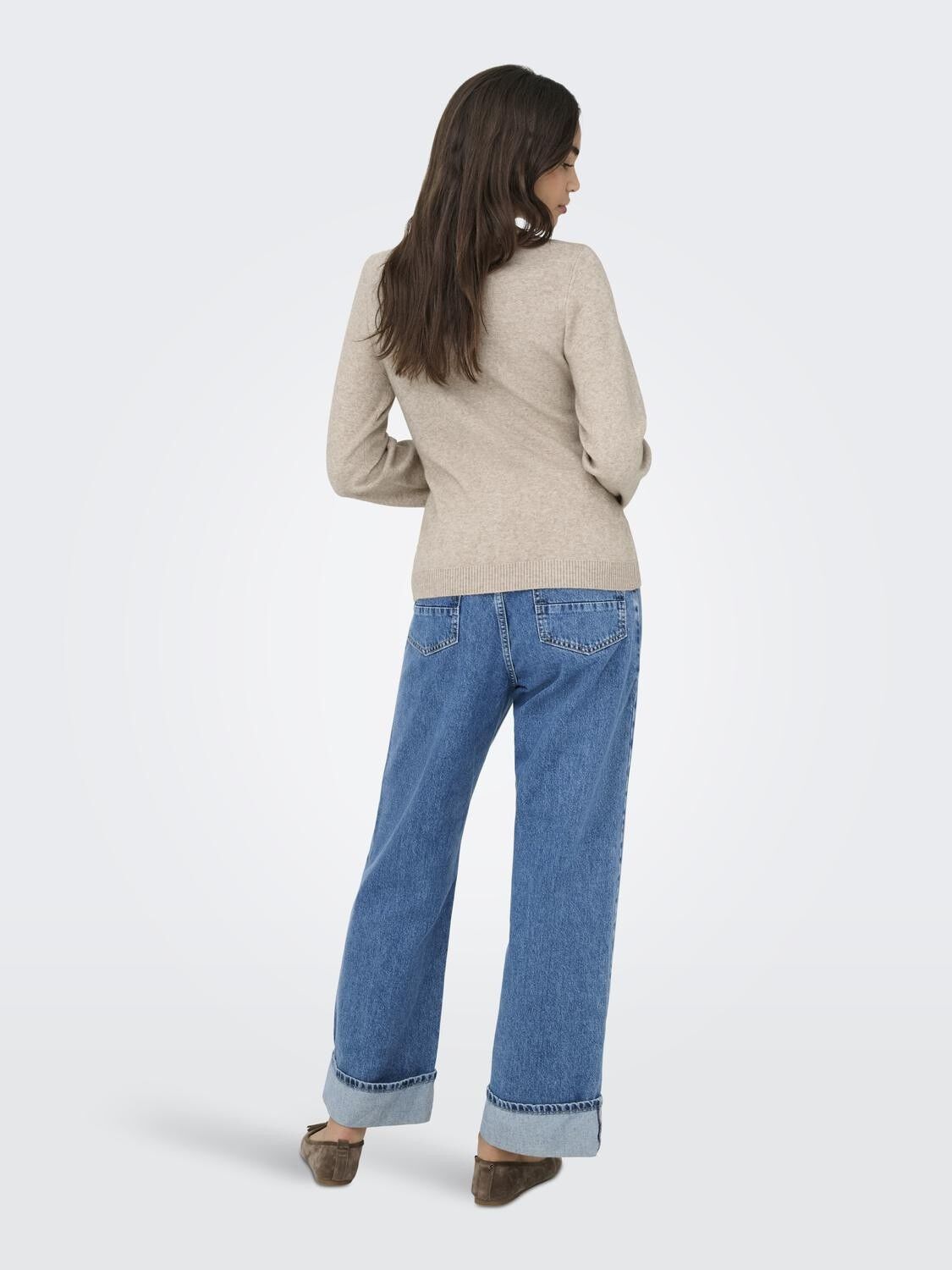 ONLKATIA LS FITTED ONECK CARDIGAN C