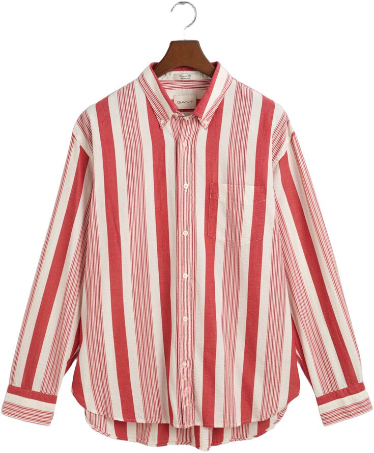 REL SEERSUCKER WIDE STRIPE SHIRT