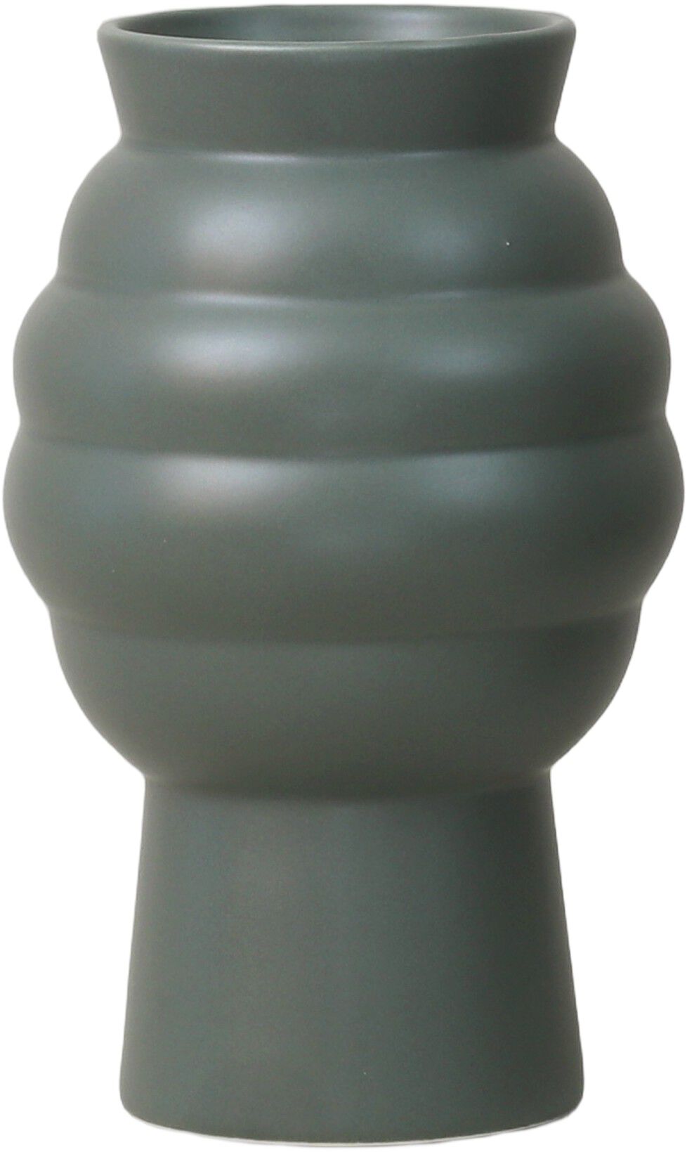Tortus Archie vase No2 H 23. 5 cm dark green