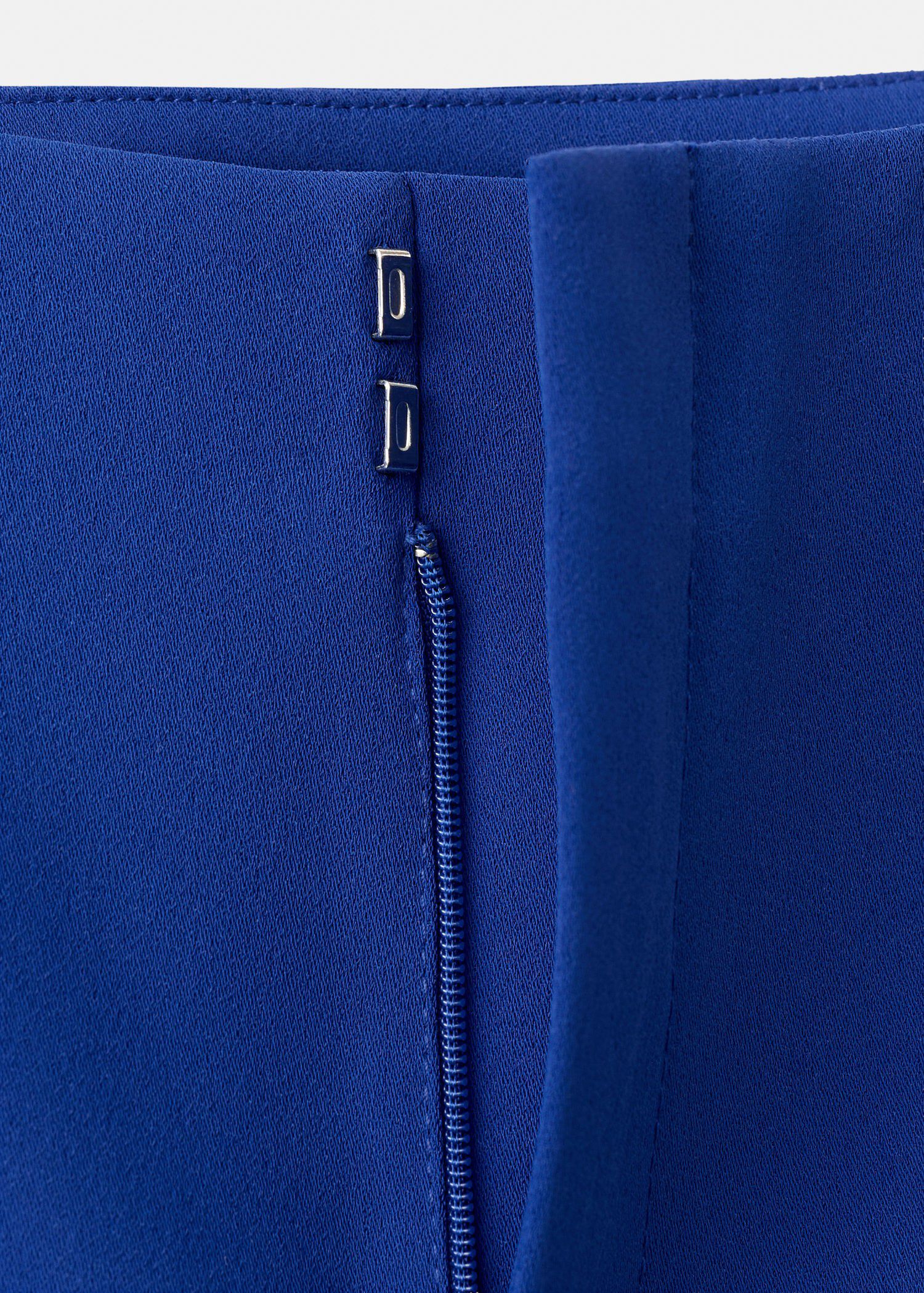 Plain short tab-top curtains