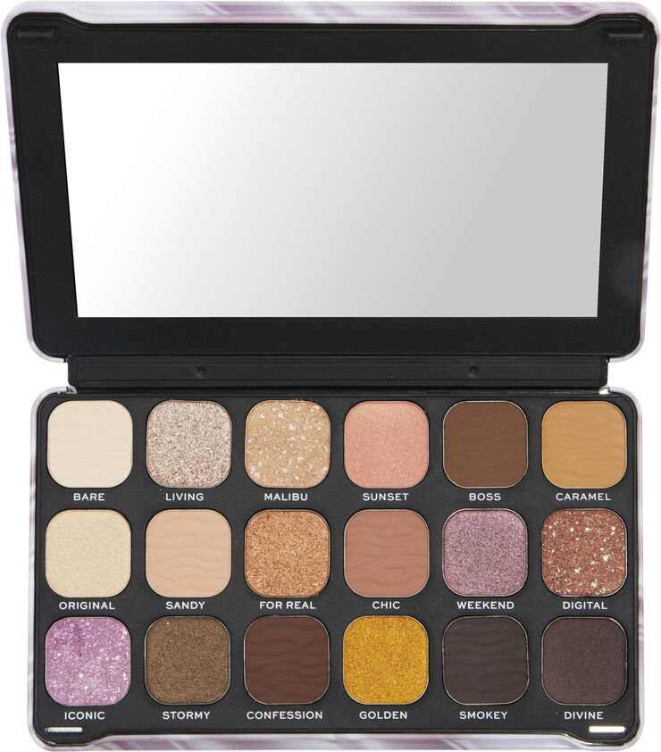 Revolution Forever Flawless Shadow Palette Nude Silk