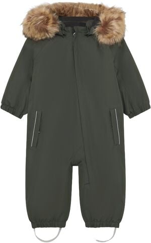 Baby Coverall W. Fake Fur