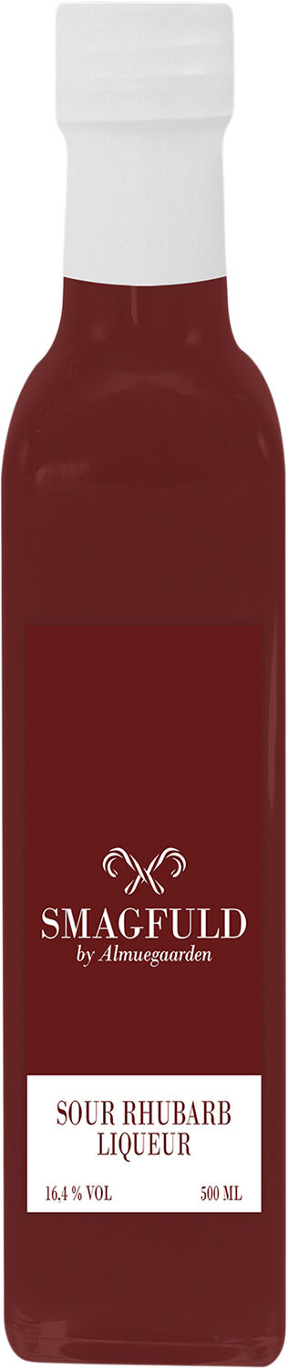 Lik&oslash;r med smag af syrlig rabarber (16,4% vol. )