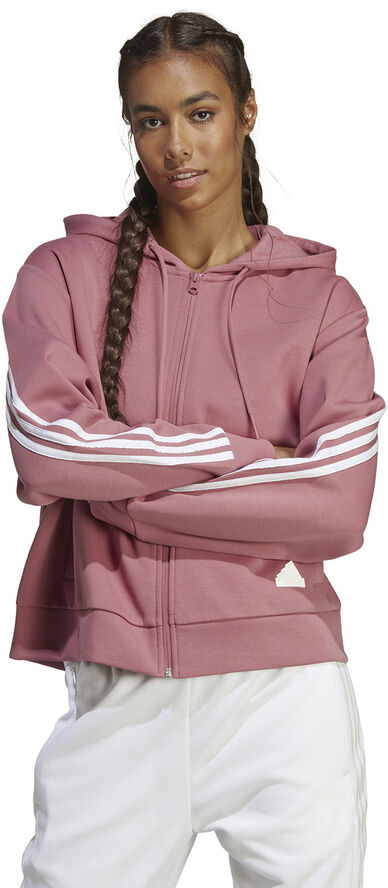 Future Icons 3-Stripes Full-Zip hættetrøje