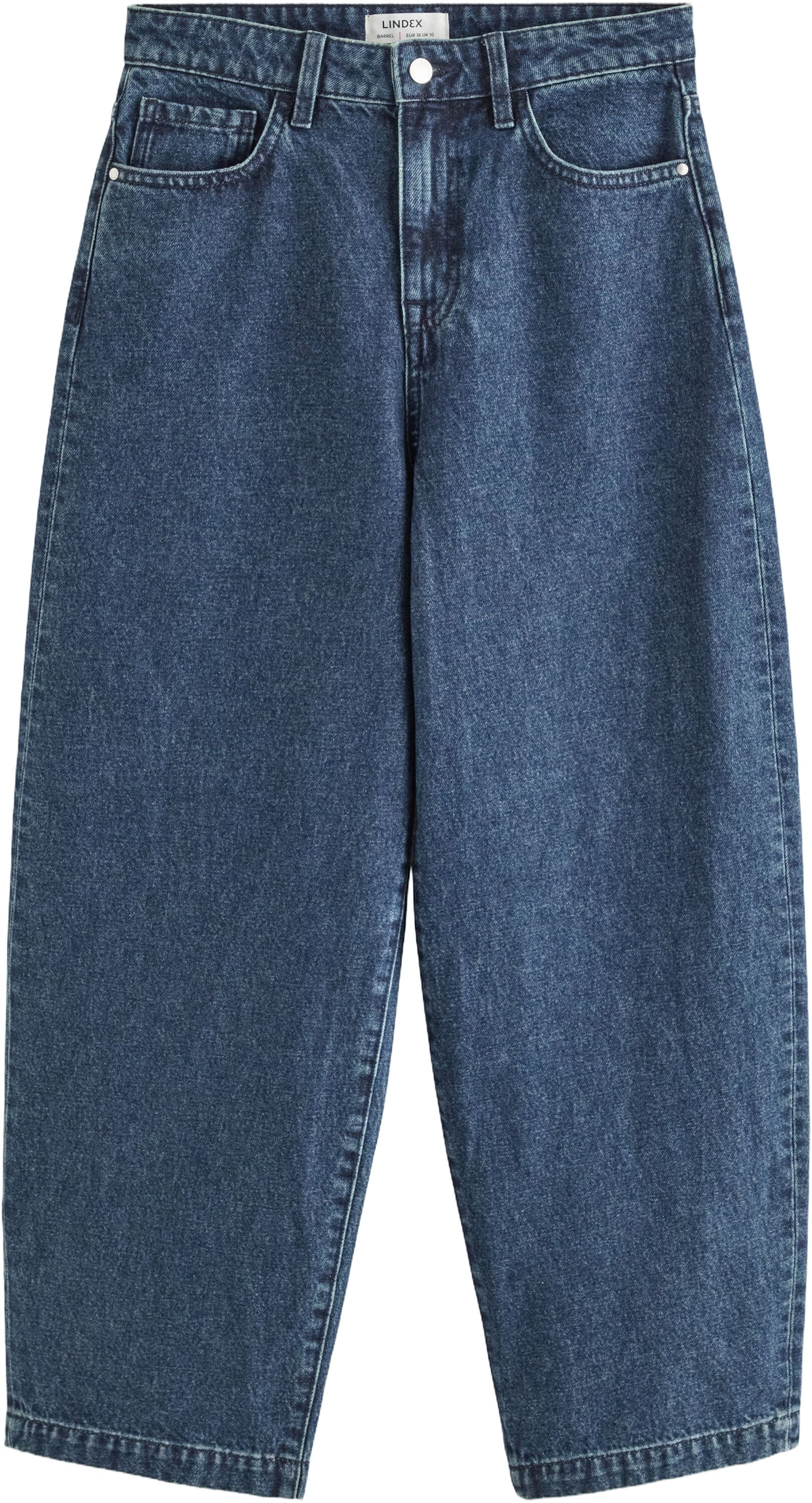 BARREL jeans med ankell&auml;ngd