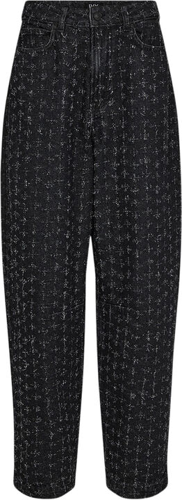 IVY-Janice Slung Jeans Black Punch Denim