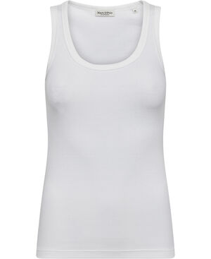 Top, deep round neck