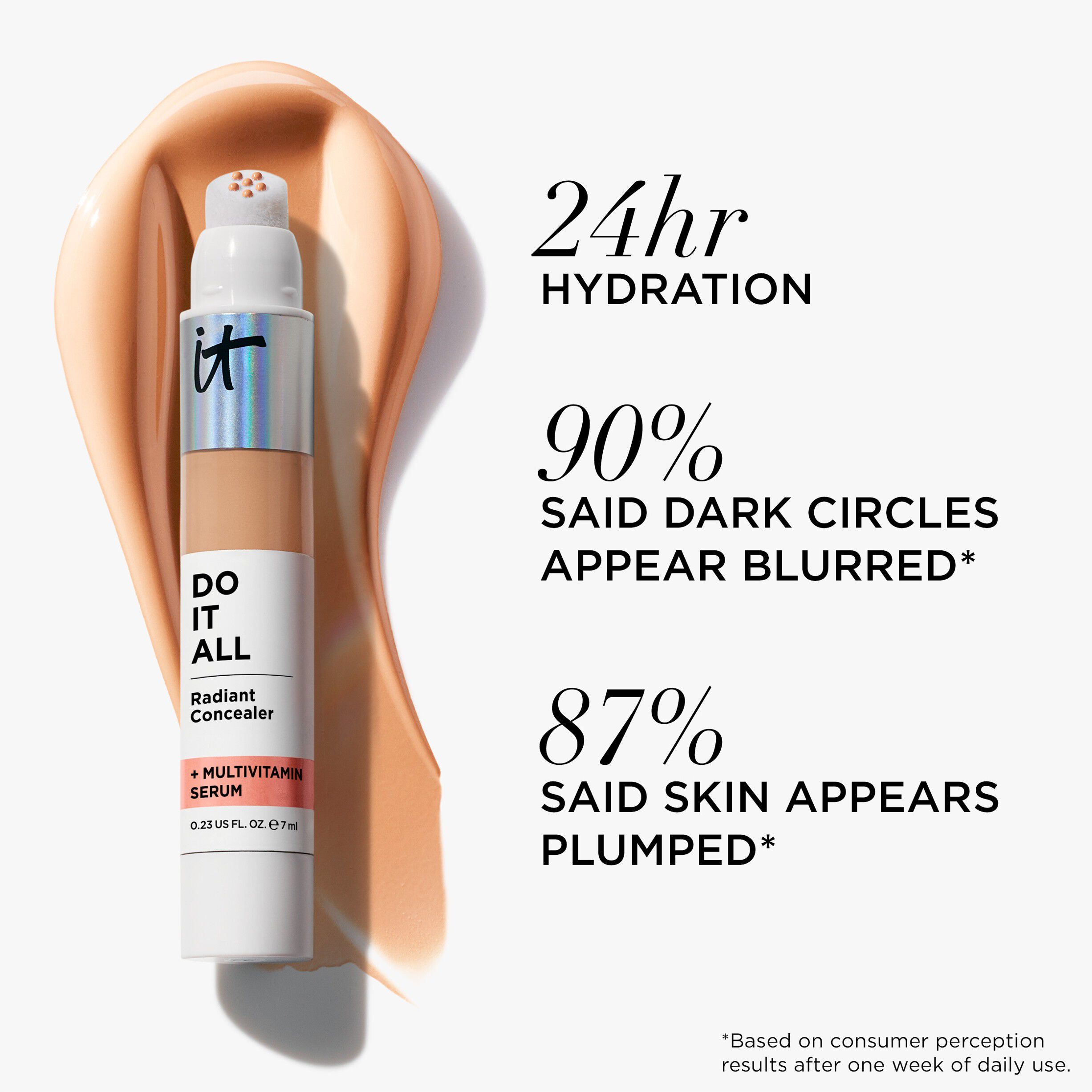 Do It All Plumping Radiant Concealer + Multivitamin Serum