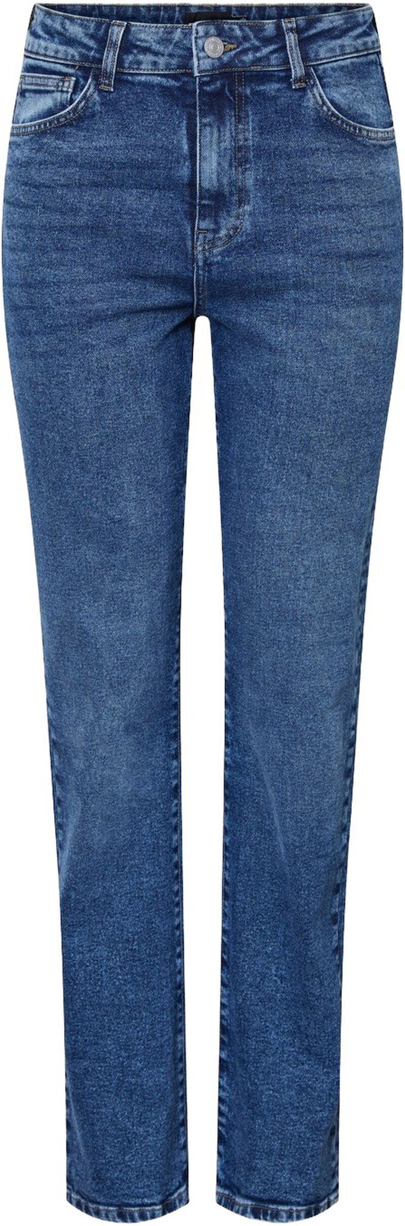 Pckelly Hw Straight Jeans Mb402 Noo