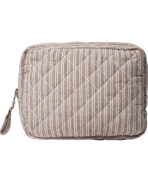Moira 3 G Beige / White Double Stripe