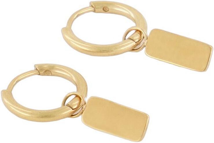 Earrings rectangle