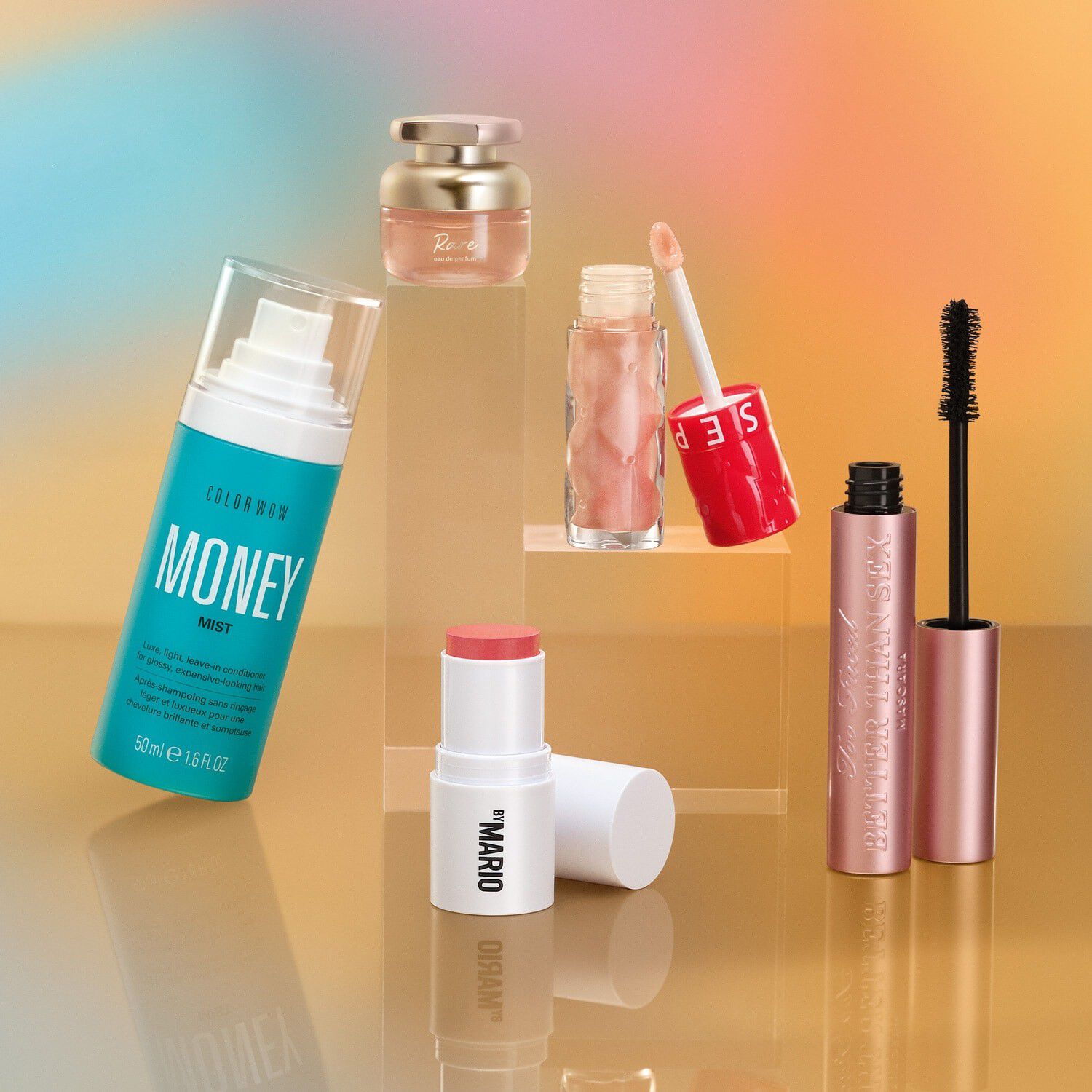 Party Glam Set - &AElig;ske med makeup, h&aring;r og parfume